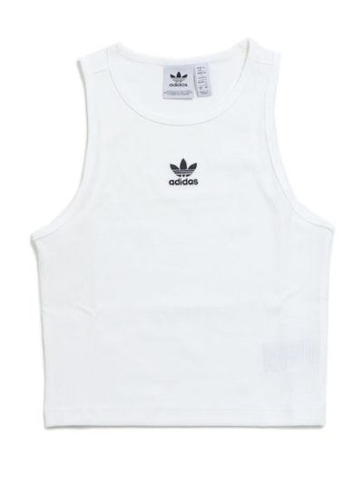 画像1: ADIDAS WMNS ESS RIB TANK-WHITE