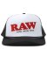 画像2: RAW MESH CAP WHITE/BLACK (2)