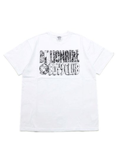 画像1: BILLIONAIRE BOYS CLUB BB SKETCH TEE WHITE