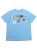 画像1: BILLIONAIRE BOYS CLUB BB MULTIVERSE TEE LITTLE BOY BLUE (1)