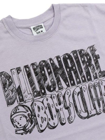 画像3: BILLIONAIRE BOYS CLUB BB SKETCH TEE PASTEL LILAC