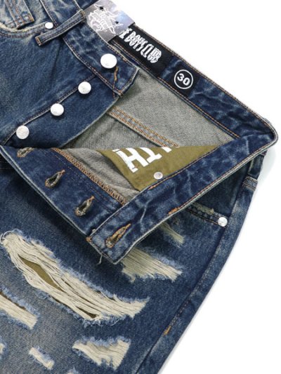 画像4: 【送料無料】BILLIONAIRE BOYS CLUB BB CHRONOS DENIM SHORTS COMET