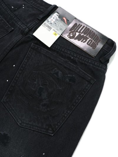 画像5: 【送料無料】BILLIONAIRE BOYS CLUB BB OUTER LIMIT DENIM SHORTS COMET BLACK