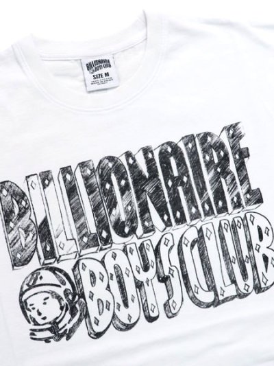 画像3: BILLIONAIRE BOYS CLUB BB SKETCH TEE WHITE