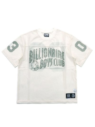 画像1: 【送料無料】BILLIONAIRE BOYS CLUB BB VARSITY CROP FIT MESH FB JRSY GARDENI