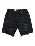 【送料無料】BILLIONAIRE BOYS CLUB BB OUTER LIMIT DENIM SHORTS COMET BLACK