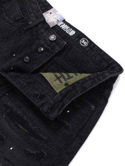 画像4: 【送料無料】BILLIONAIRE BOYS CLUB BB OUTER LIMIT DENIM SHORTS COMET BLACK
