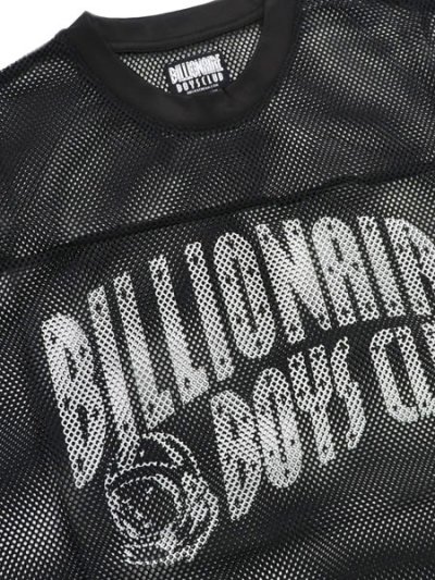 画像3: 【送料無料】BILLIONAIRE BOYS CLUB BB VARSITY CROP FIT MESH FB JRSY BLACK