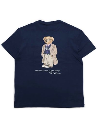 画像1: 【送料無料】POLO RALPH LAUREN CLASSIC FIT COLLEGIATE BEAR POCKET TEE