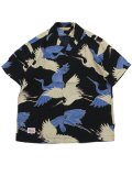 【送料無料】SCHOTT PINEAPPLE JUICE RAYON SHIRT CRANE