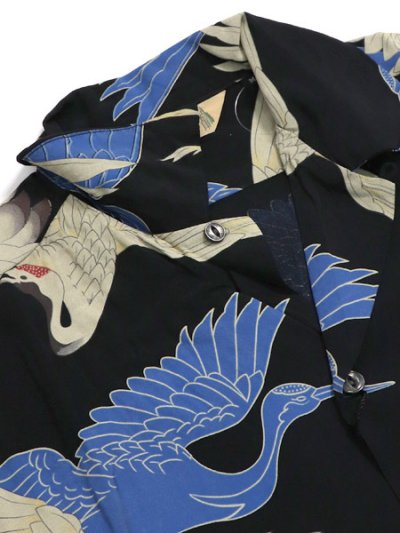 画像4: 【送料無料】SCHOTT PINEAPPLE JUICE RAYON SHIRT CRANE