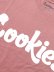 画像3: COOKIES CLOTHING ORIGINAL LOGO TEE DUSTY ROSE/WHITE (3)