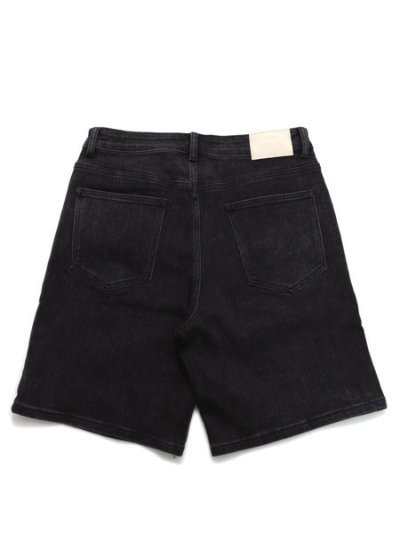 画像2: 【送料無料】ALMOST SOMEDAY PATCHWORK JORTS BLACK