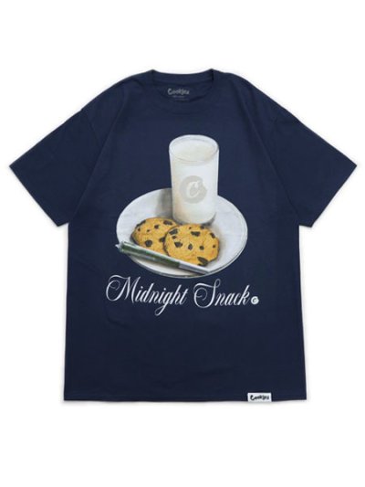 画像1: COOKIES CLOTHING MIDNIGHT SNACK TEE NAVY