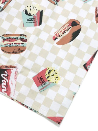 画像4: VANS POP FAST FOOD SHIRT COLORFUL FAST FOOD