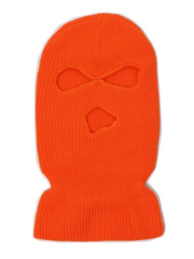 画像1: NEW HATTAN ACRYLIC FACE MASK BLAZE ORANGE