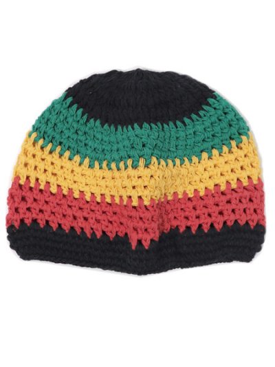 画像1: NEW HATTAN COTTON CROCHET KUFIS MULTI-COLOR