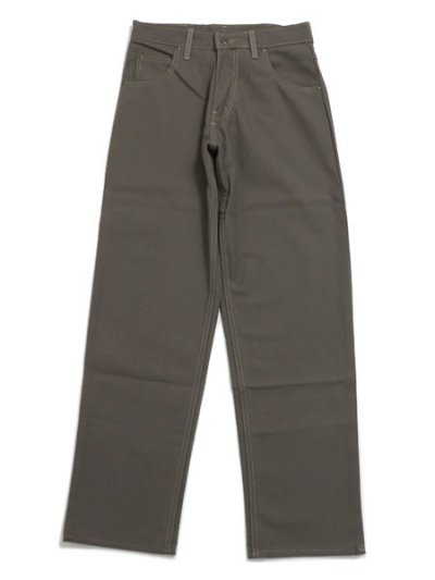 画像1: 【送料無料】PRISON BLUES BASIC RELAXED FIT JEAN RIGID OLIVE