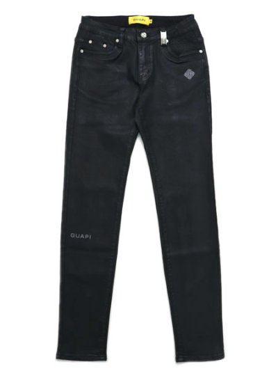 画像1: 【送料無料】GUAPI OBSIDIAN BACK WAXED BASIC DENIM