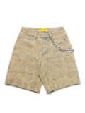 【送料無料】GUAPI VINTAGE STARS DENIM SHORTS