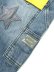 画像6: 【送料無料】GUAPI AQUA BLUE VINTAGE STARS DENIM