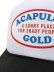画像6: ACAPULCO GOLD OVAL LOGO TRUCKER CAP BLACK/WHITE 