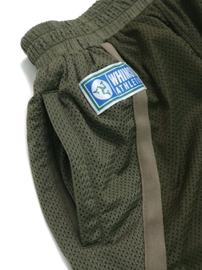 画像3: 【送料無料】WHIMSY SOCKS BASKET MESH SHORT OLIVE