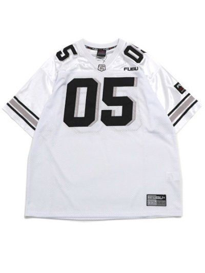 画像1: FUBU OG GAME SHIRT WHITE