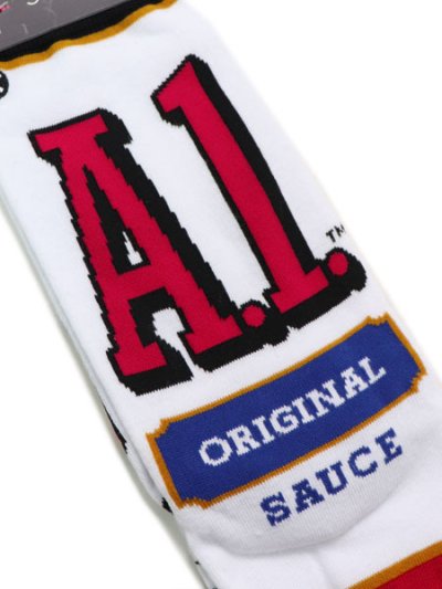 画像3: ODD SOX A1 SAUCE SPLIT CREW SOCKS