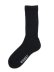 画像1: WHIMSY SOCKS LOOSE GUAGE RIB SOCKS BLACK (1)