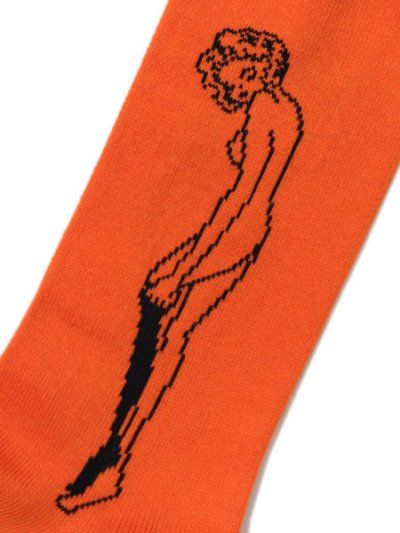 画像3: WHIMSY SOCKS CATHIE SOCKS ORANGE