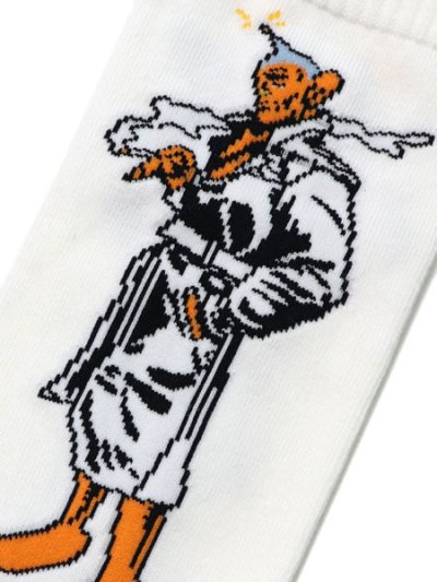 画像3: WHIMSY SOCKS PEEPO-SAN SOCKS WHITE