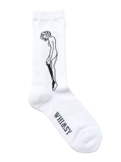 画像2: WHIMSY SOCKS CATHIE SOCKS WHITE