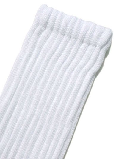 画像3: WHIMSY SOCKS LOOSE GUAGE RIB SOCKS WHITE