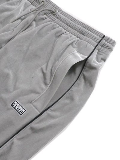 画像3: 【送料無料】PRO CLUB VELOUR TRACK PANT SILVER
