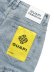 画像5: 【送料無料】GUAPI AQUA BLUE FLOWERS DENIM SHORTS