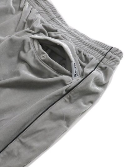 画像4: 【送料無料】PRO CLUB VELOUR TRACK PANT SILVER