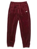 【送料無料】PRO CLUB VELOUR TRACK PANT BURGUNDY