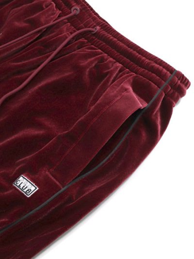 画像3: 【送料無料】PRO CLUB VELOUR TRACK PANT BURGUNDY