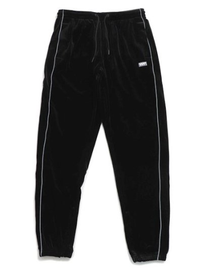 画像1: 【送料無料】PRO CLUB VELOUR TRACK PANT BLACK