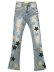 画像1: 【送料無料】GUAPI POWDER BLUE VINTAGE STARS DENIM (1)