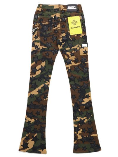 画像2: 【送料無料】GUAPI CAMO STARS DENIM