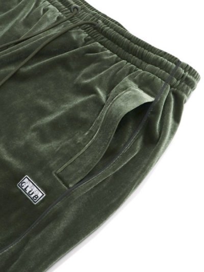 画像3: 【送料無料】PRO CLUB VELOUR TRACK PANT SEA KELP