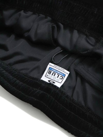 画像5: 【送料無料】PRO CLUB VELOUR TRACK PANT BLACK