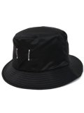 【送料無料】REIGNING CHAMP NYLON TWILL BUCKET HAT BLACK
