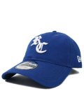 【送料無料】REIGNING CHAMP NEW ERA 9TWENTY OLD ENGLISH CAP BLUE/WHT