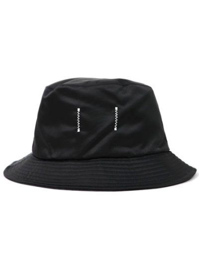 画像2: 【送料無料】REIGNING CHAMP NYLON TWILL BUCKET HAT BLACK
