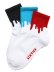 画像1: LIXTICK DRIP SOCKS 3PACK 2ND BLUE/RED/BLACK (1)