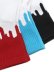 画像2: LIXTICK DRIP SOCKS 3PACK 2ND BLUE/RED/BLACK (2)