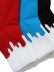 画像2: 【KIDS】LIXTICK REV KIDS DRIP SOCKS 3P BLUE/RED/BLACK (2)